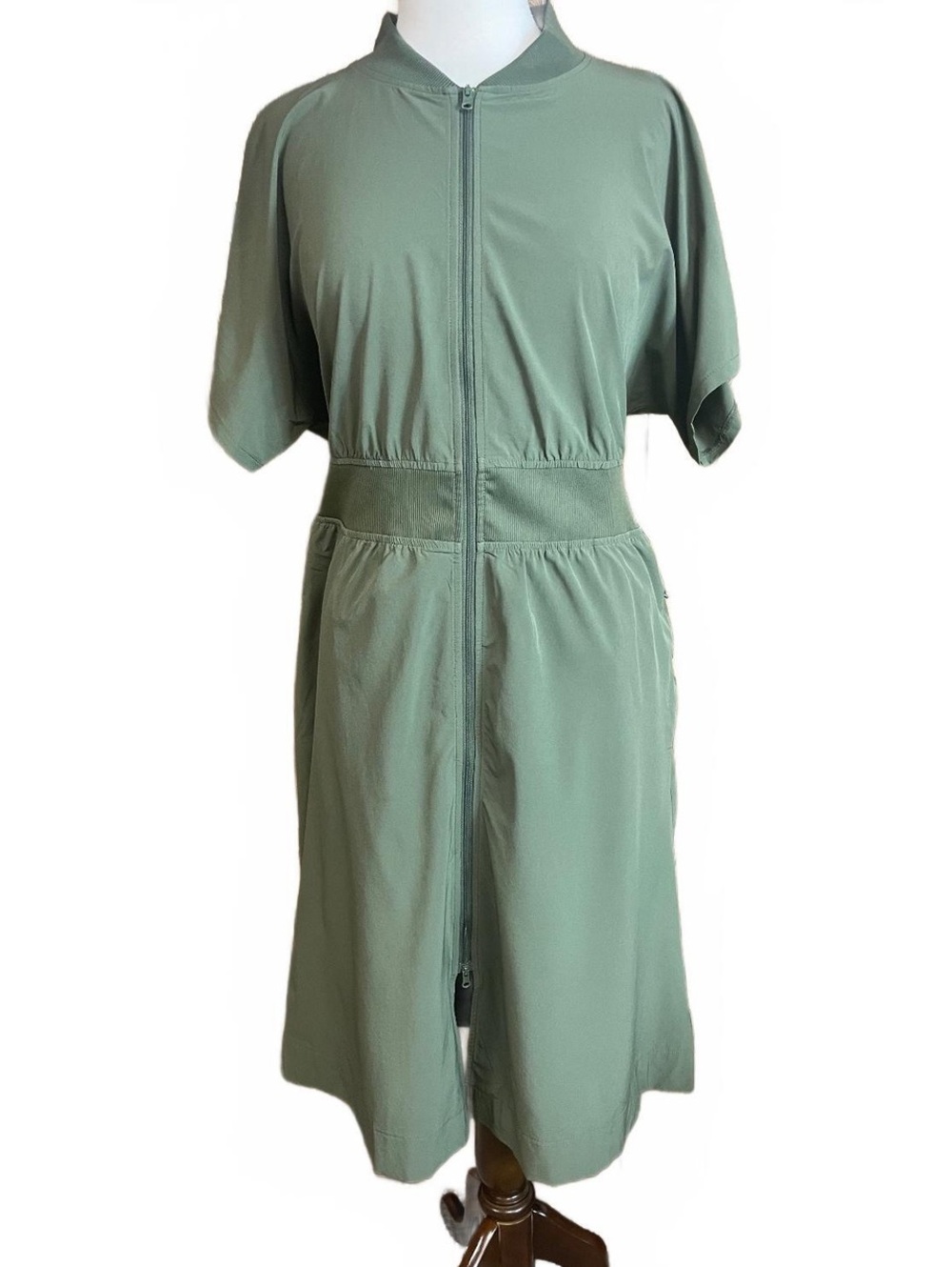 Talbots lightweight stretch utility dress large